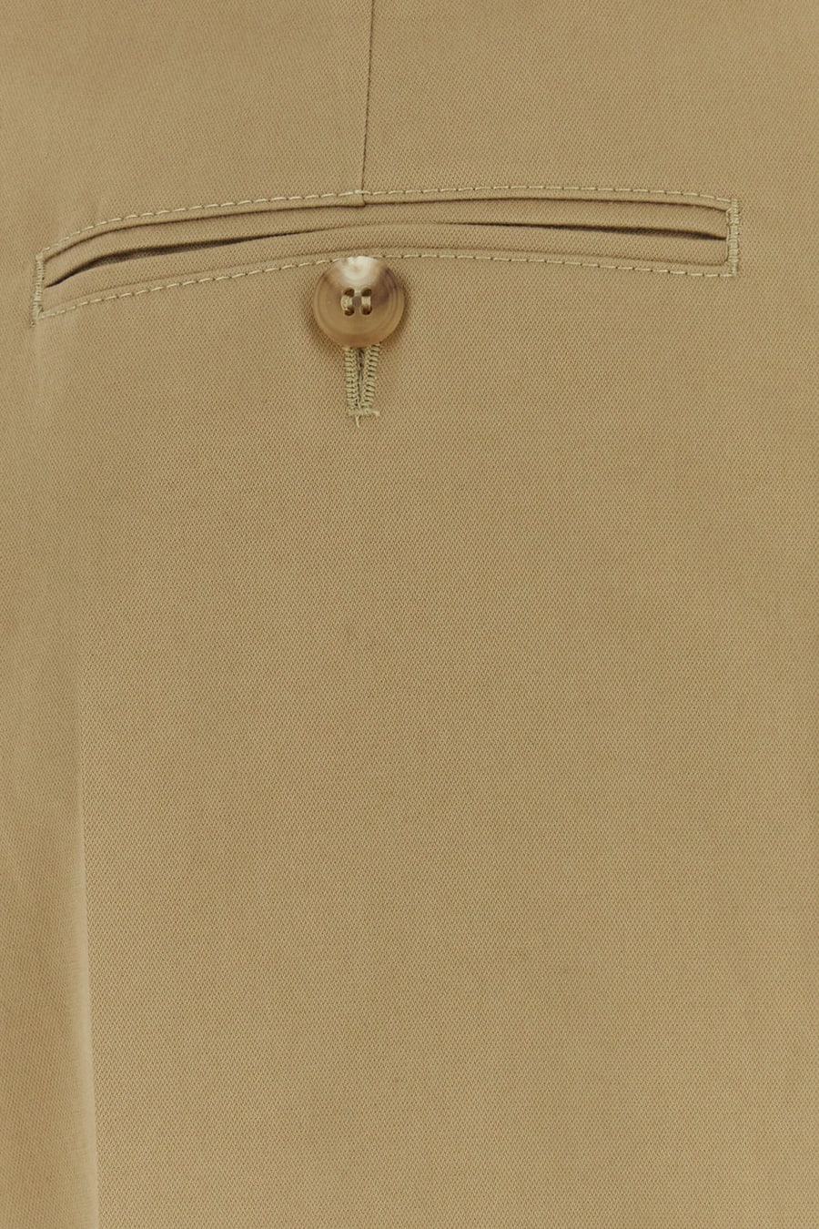 Prada Bermuda in cotone beige, view 3
