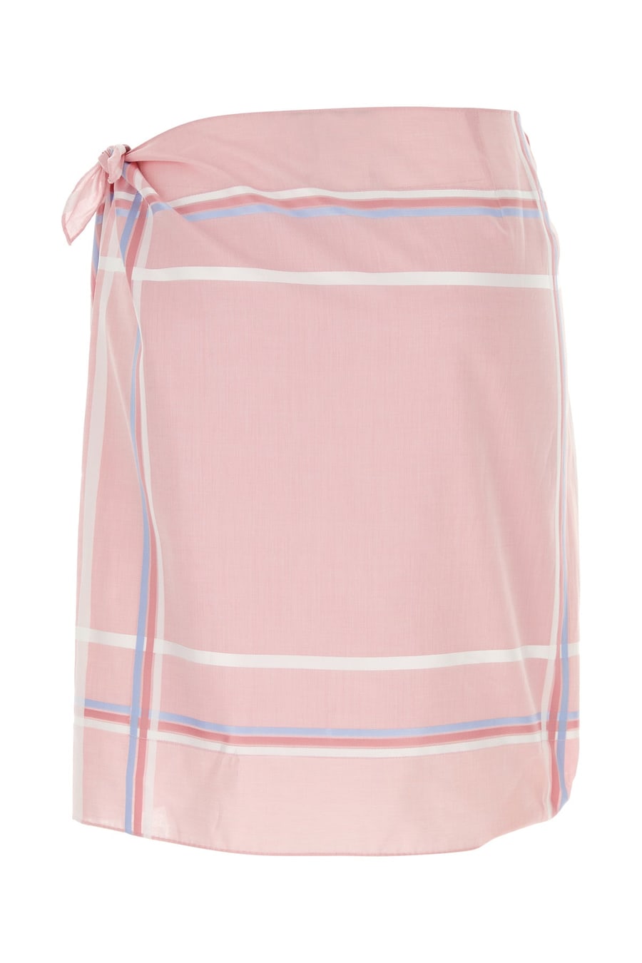 Prada Gonna in cotone rosa, view 2