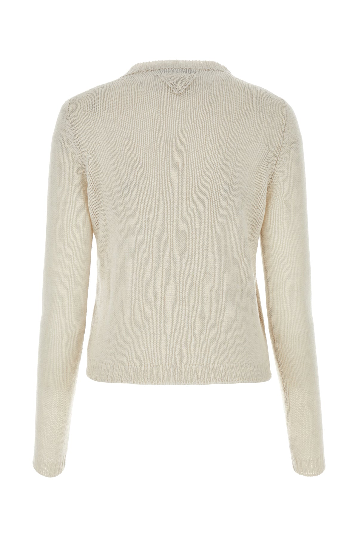 Prada Maglione in cashmere gesso, view 2