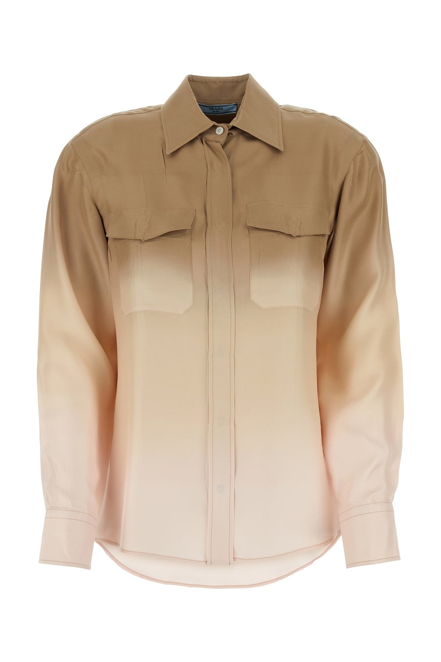 Prada Camicia in twill multicolor