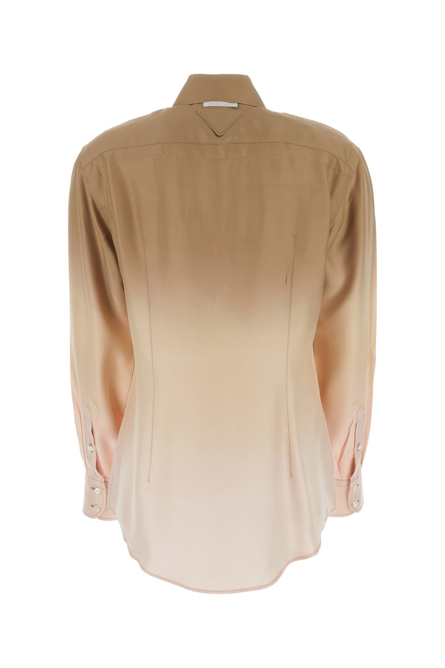 Prada Camicia in twill multicolor, view 2