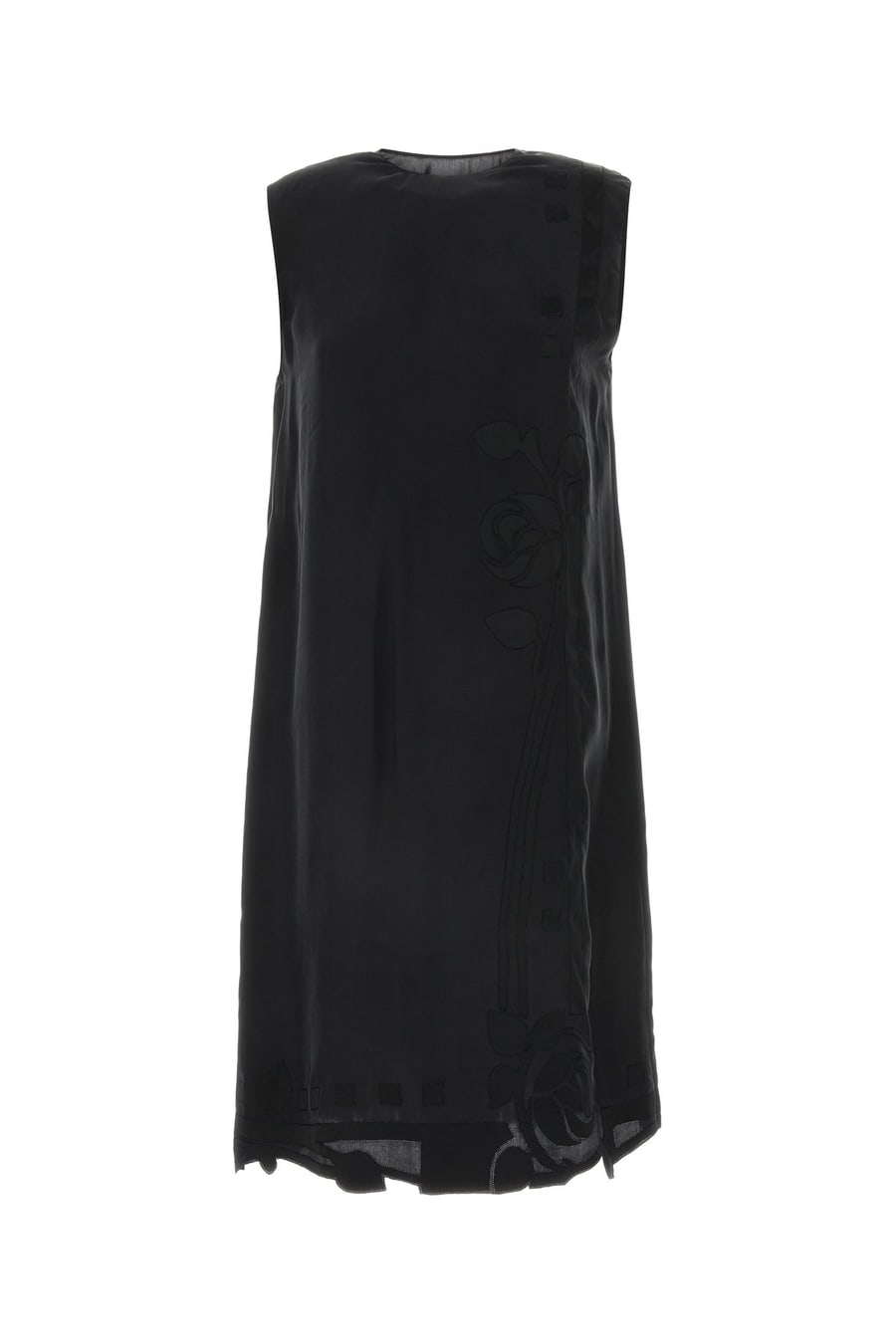 Prada Abito in seta nero