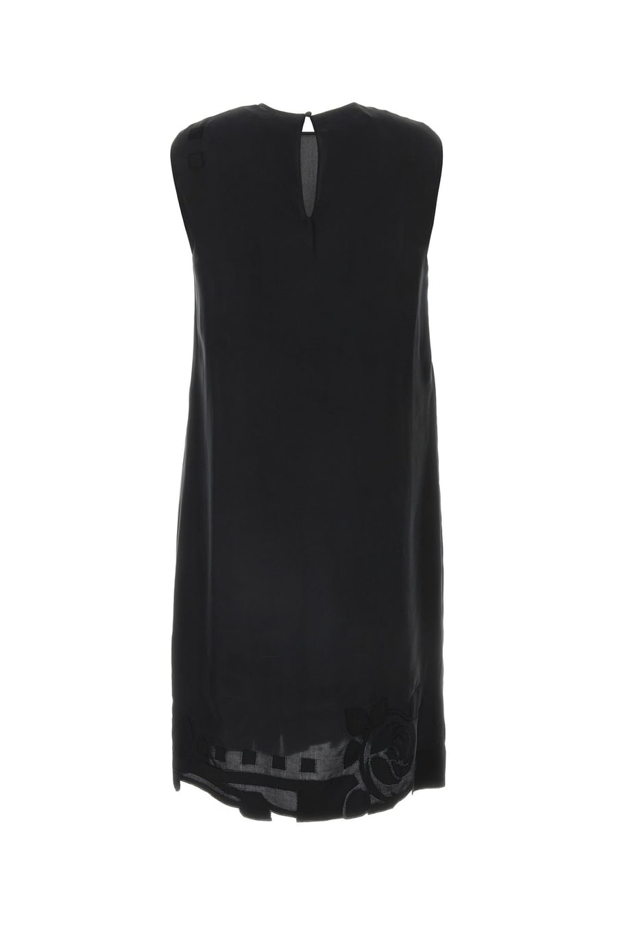 Prada Abito in seta nero, view 2
