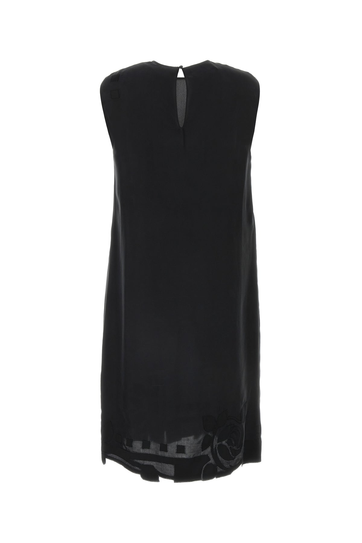 Prada Abito in seta nero, view 2