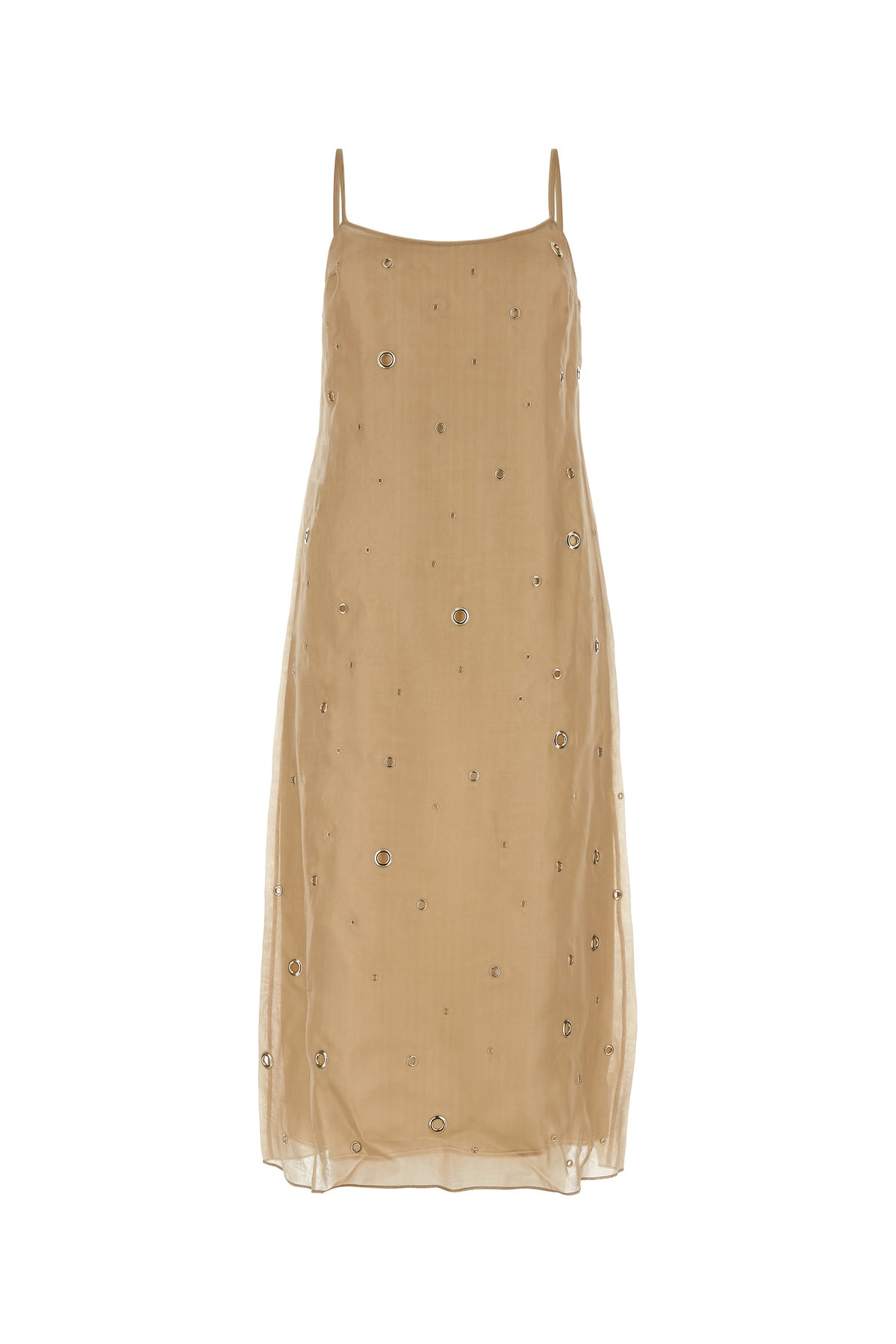 Prada Abito in organza beige
