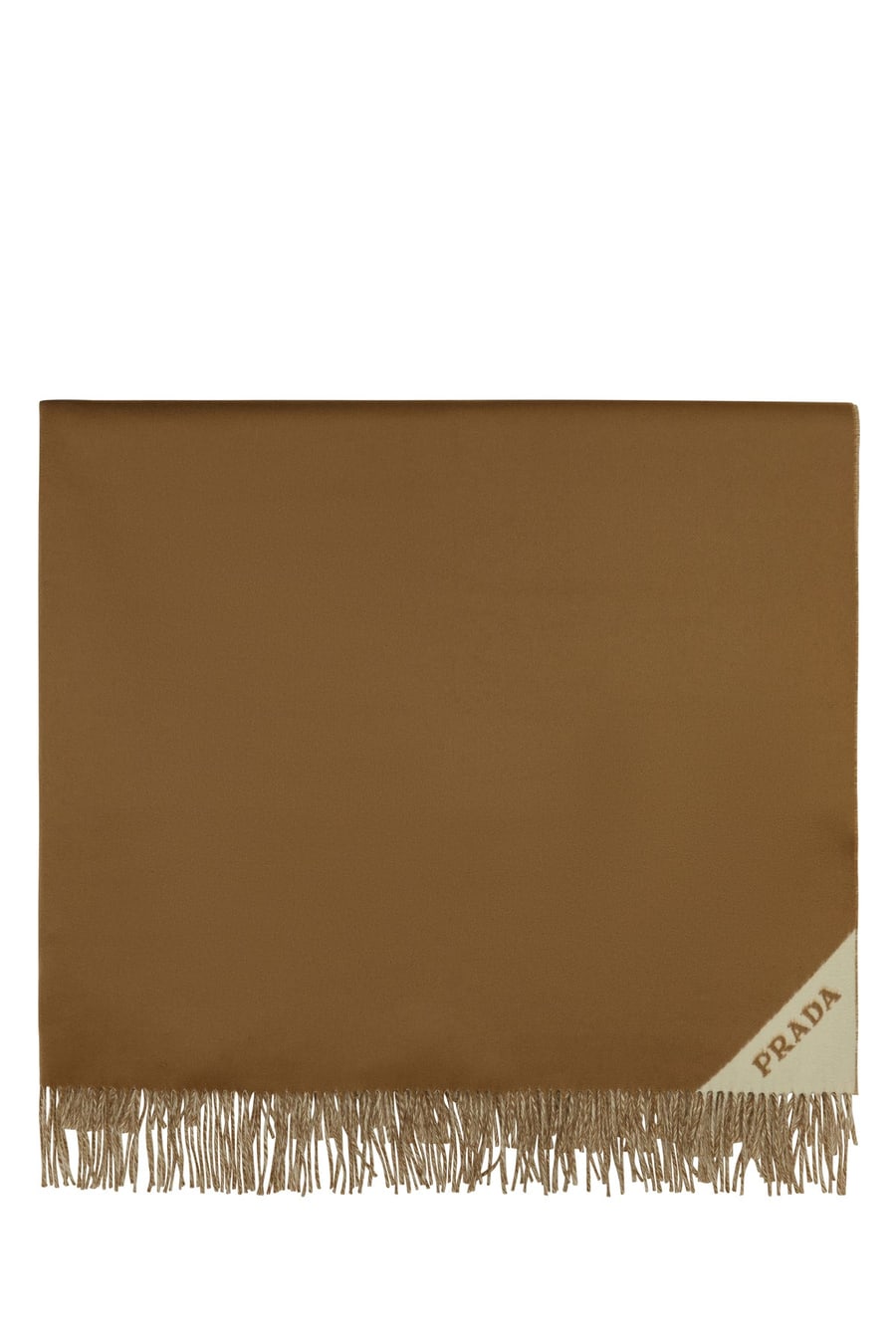 Prada Coperta in cashmere cammello
