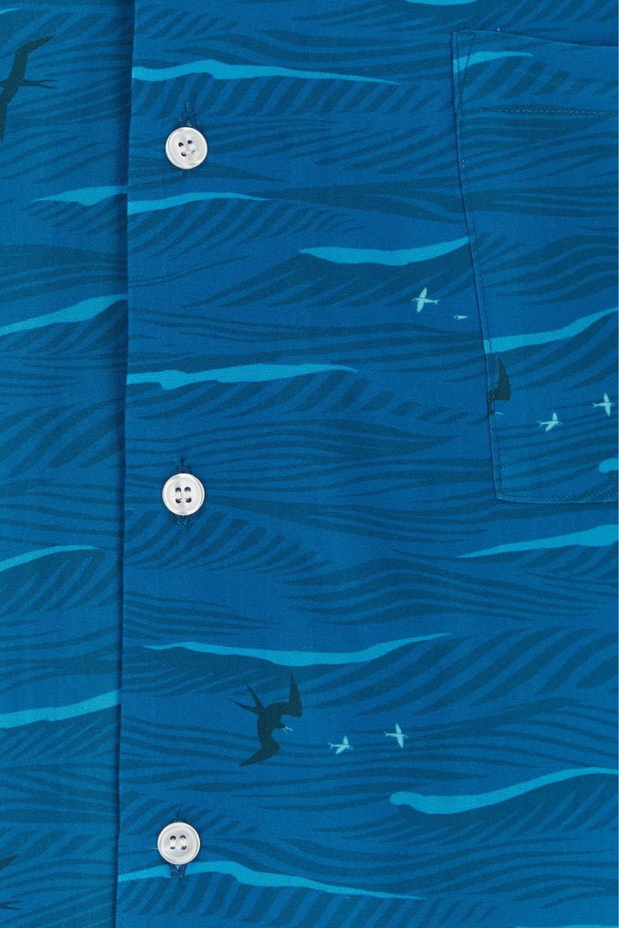 ARRELS Camicia in viscosa stampata, view 3