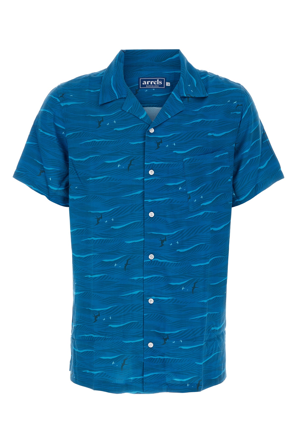 ARRELS Camicia in viscosa stampata