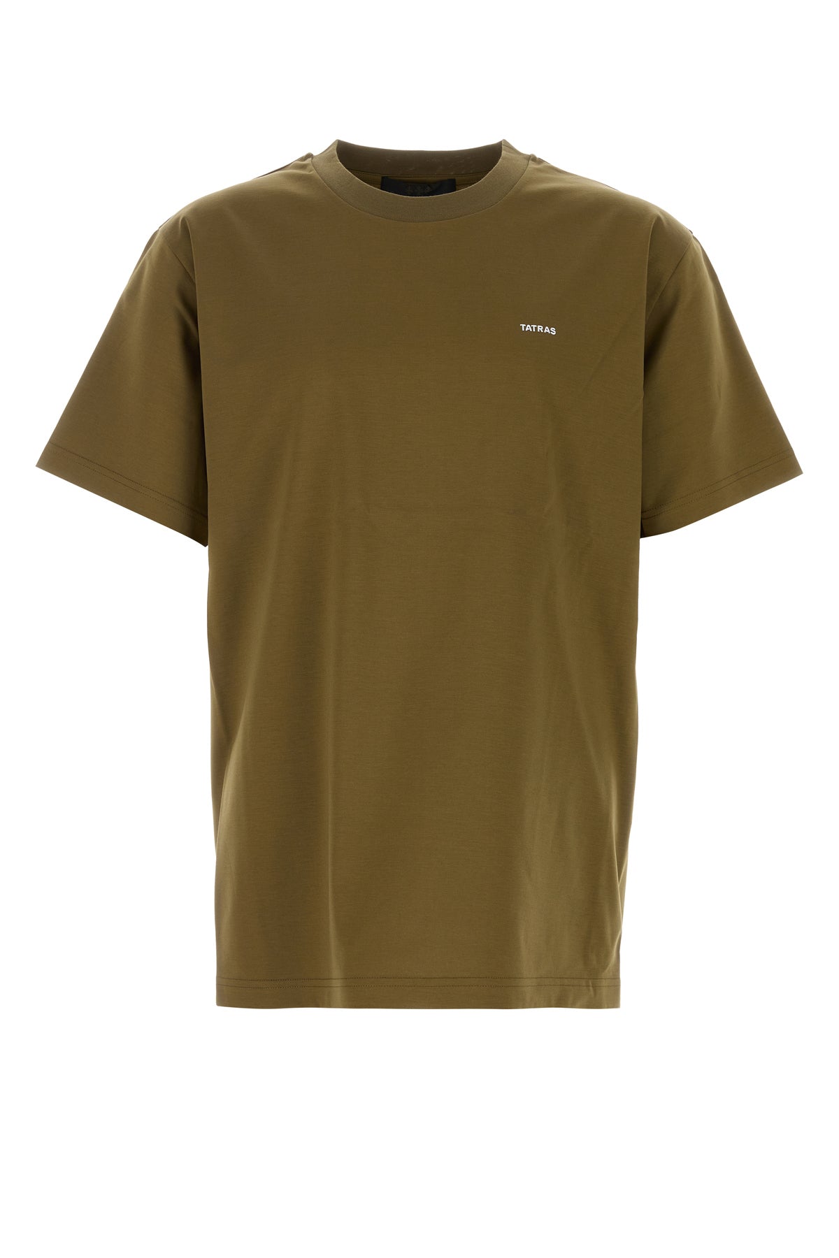 TATRAS T-shirt in cotone verde militare