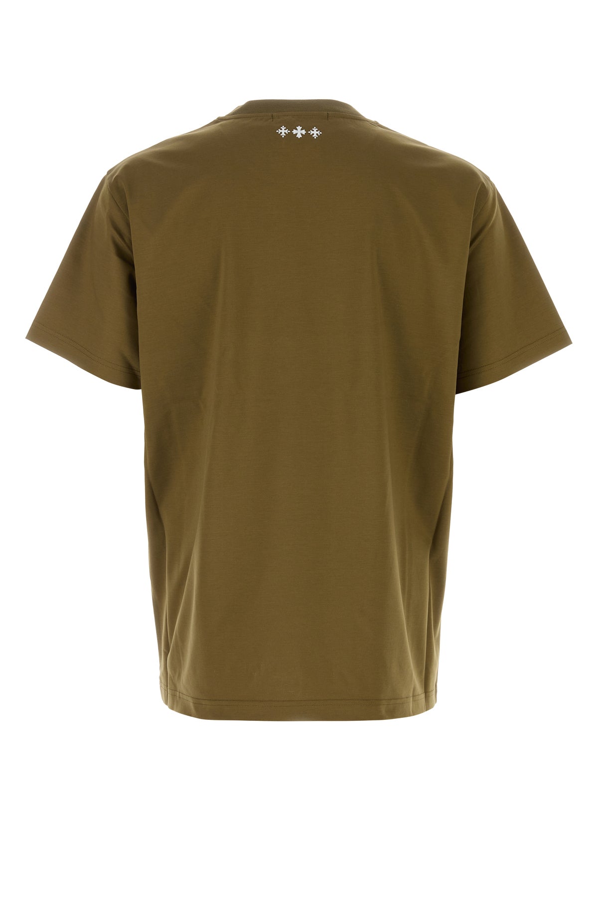 TATRAS T-shirt in cotone verde militare, view 2