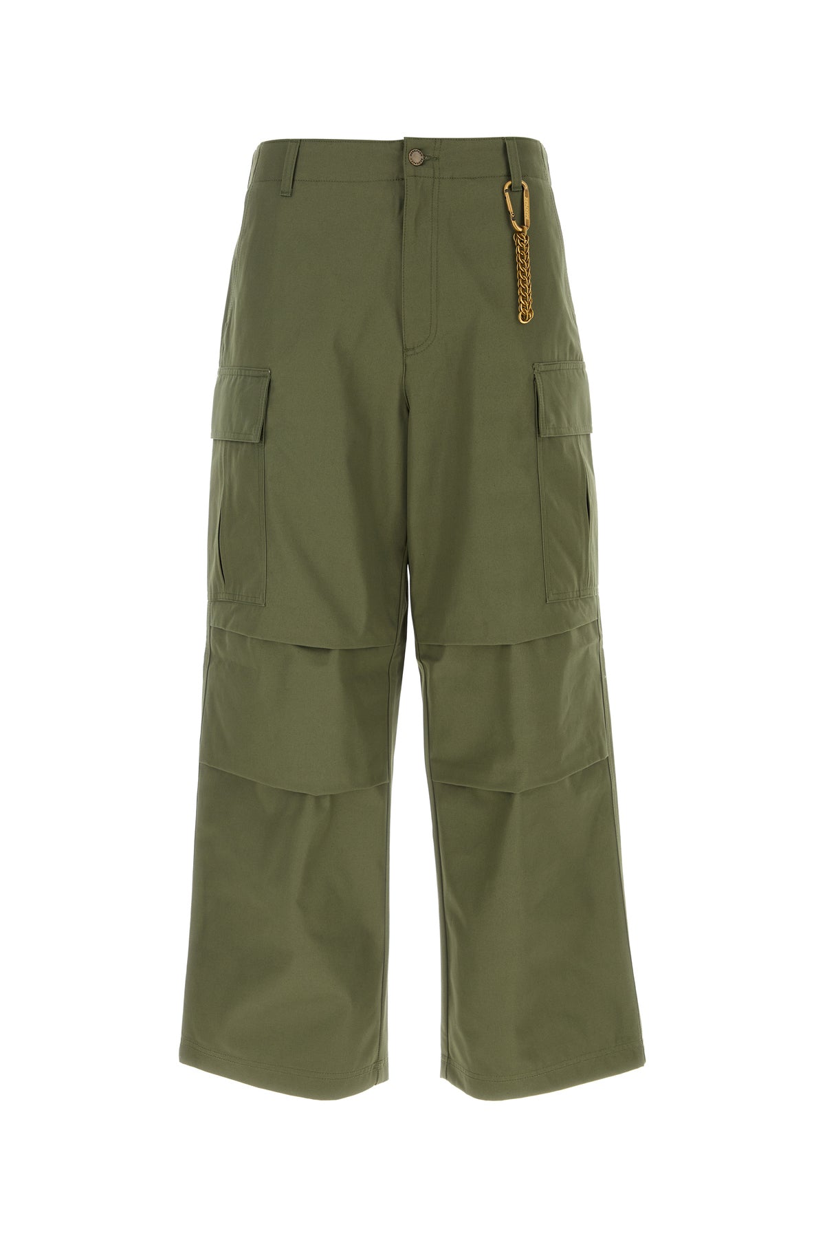 DARKPARK Pantalone Vince in cotone verde militare