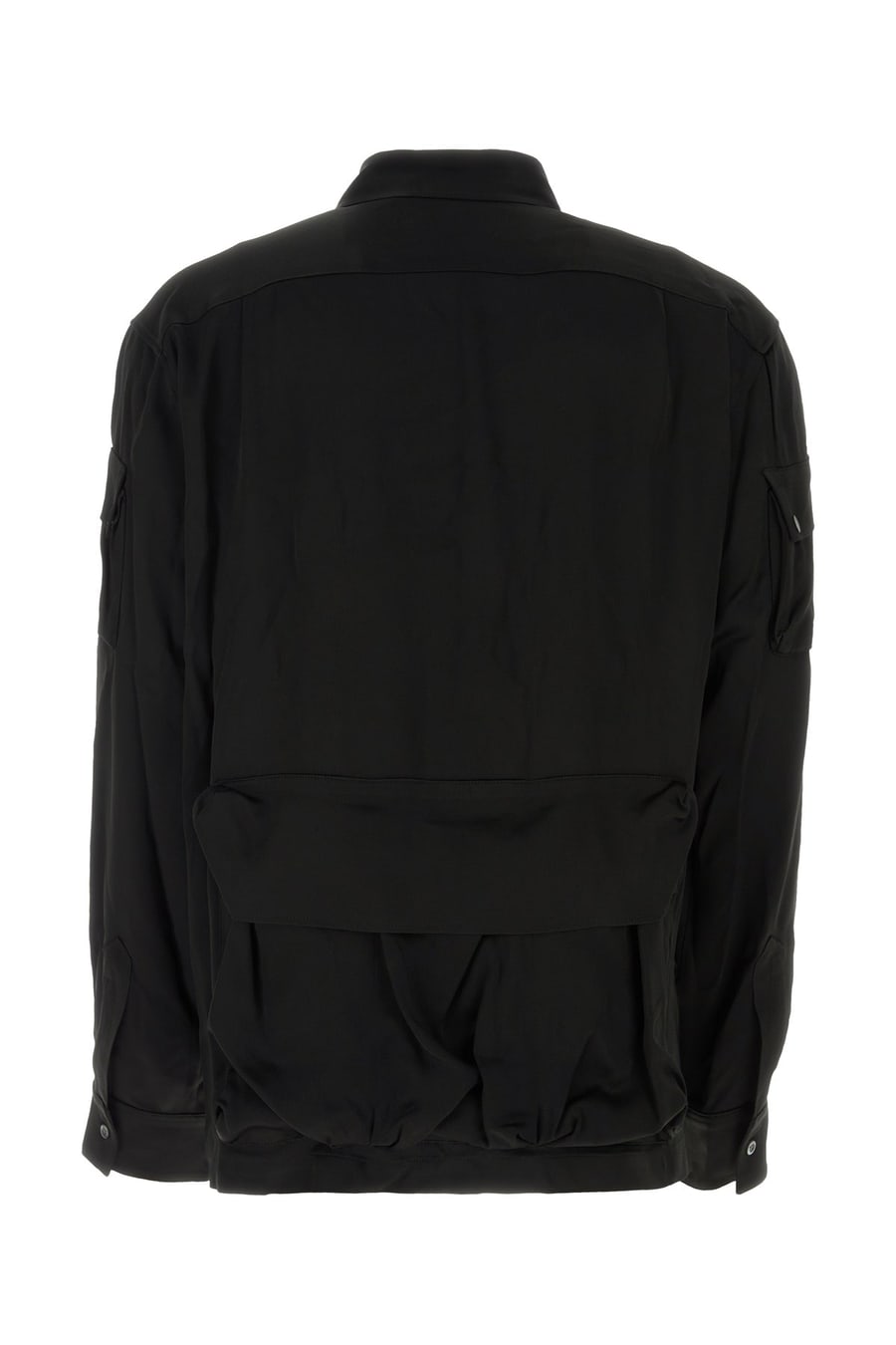 BOTTER Camicia in raso nero, view 2