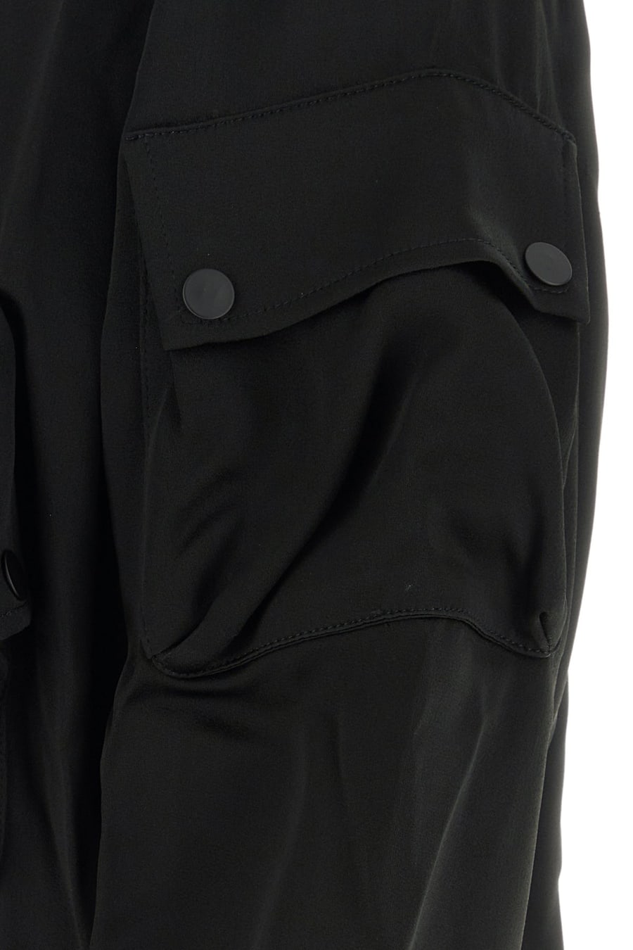 BOTTER Camicia in raso nero, view 3