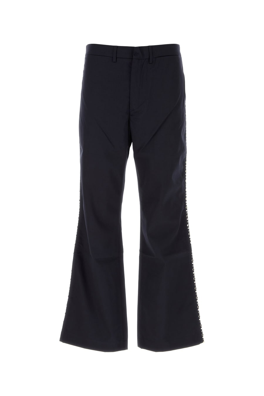 WALES BONNER Pantalone in cotone blu notte