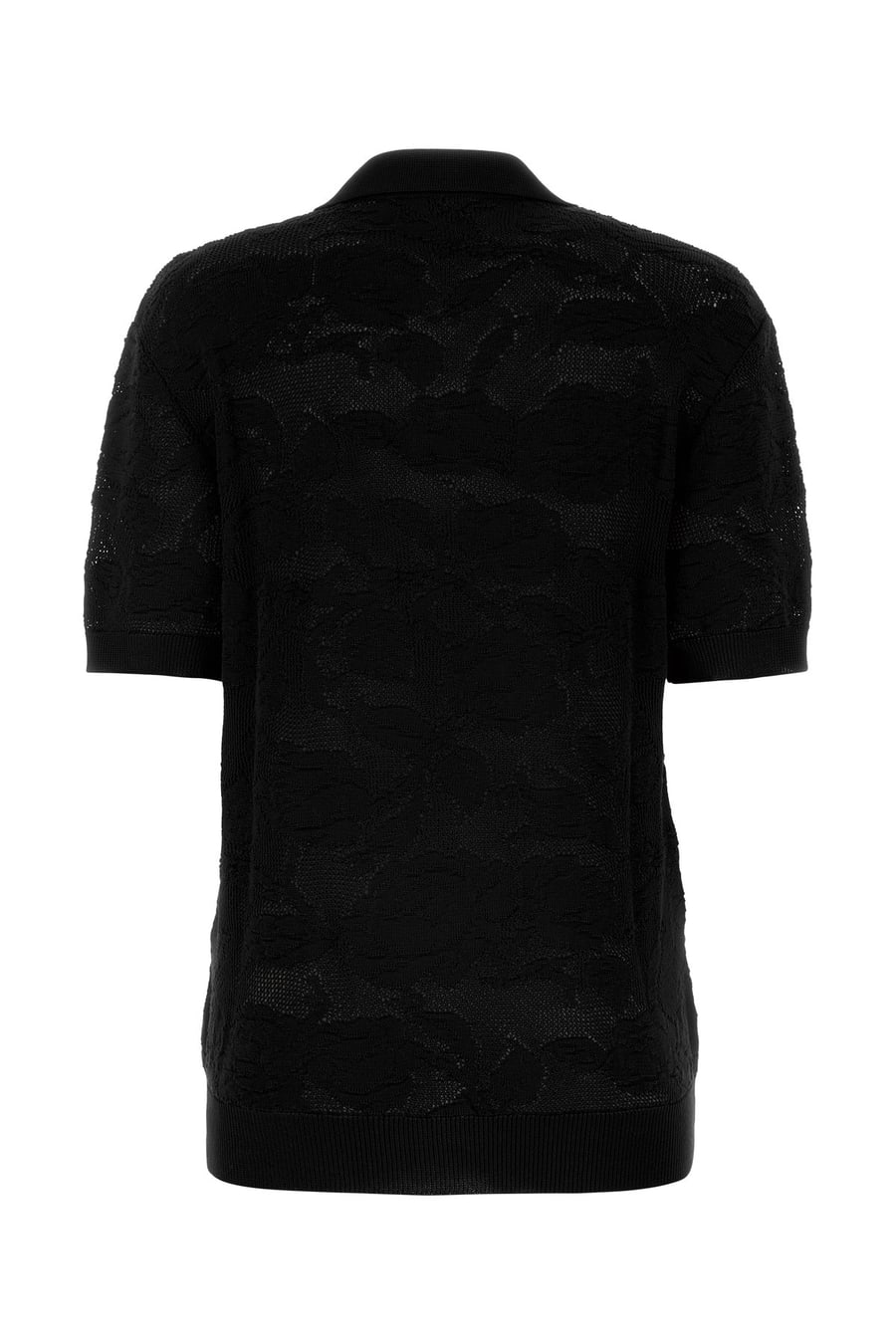ERNEST W.BAKER Polo in cotone nero, view 2