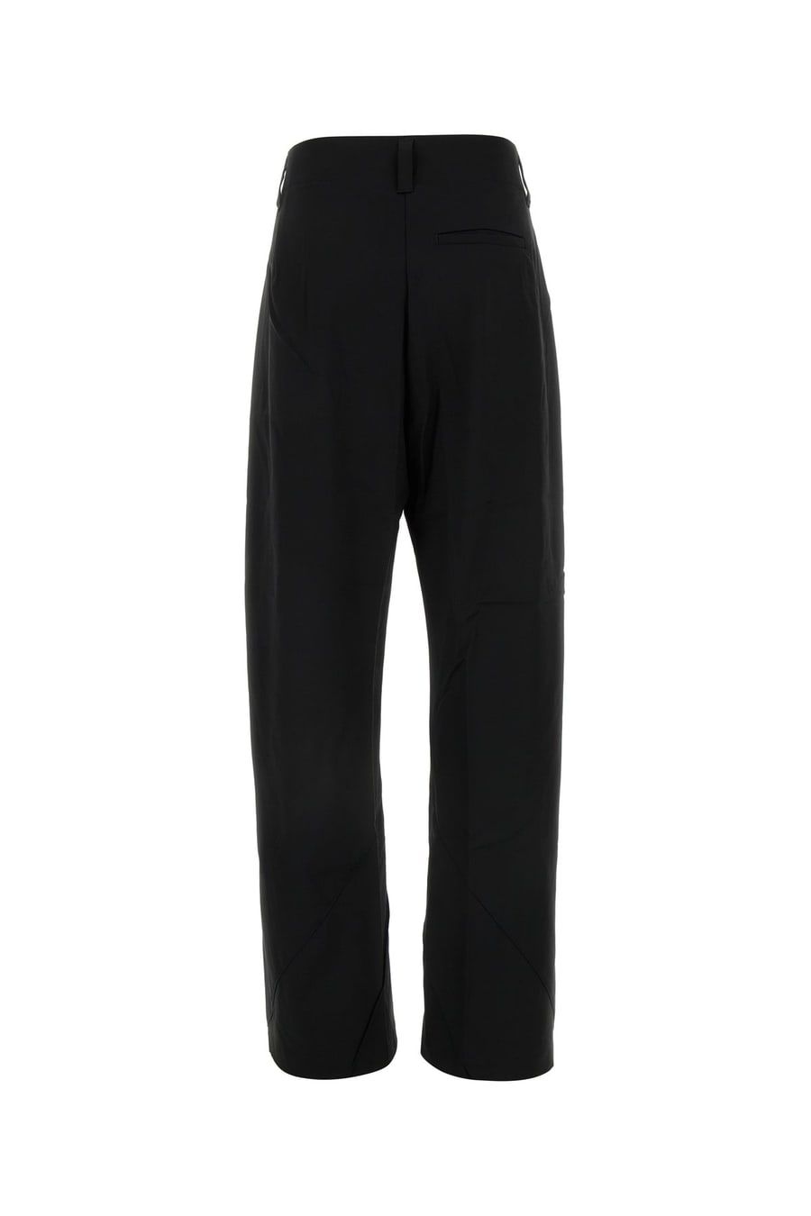 KIKO KOSTADINOV Pantalone dalla gamba ampia Venari in lana stretch nera, view 2