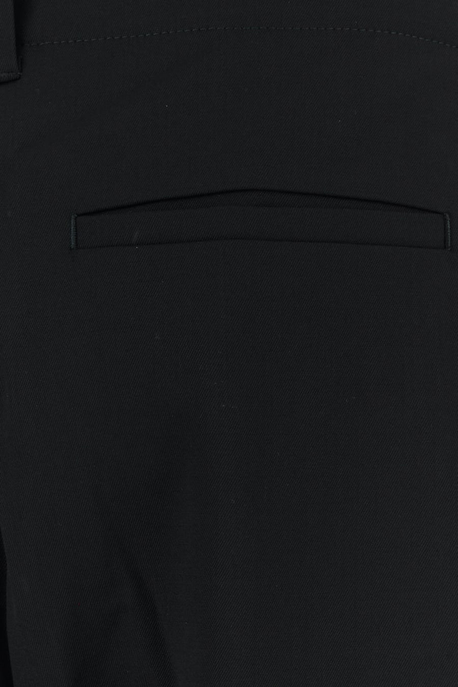 KIKO KOSTADINOV Pantalone dalla gamba ampia Venari in lana stretch nera, view 3