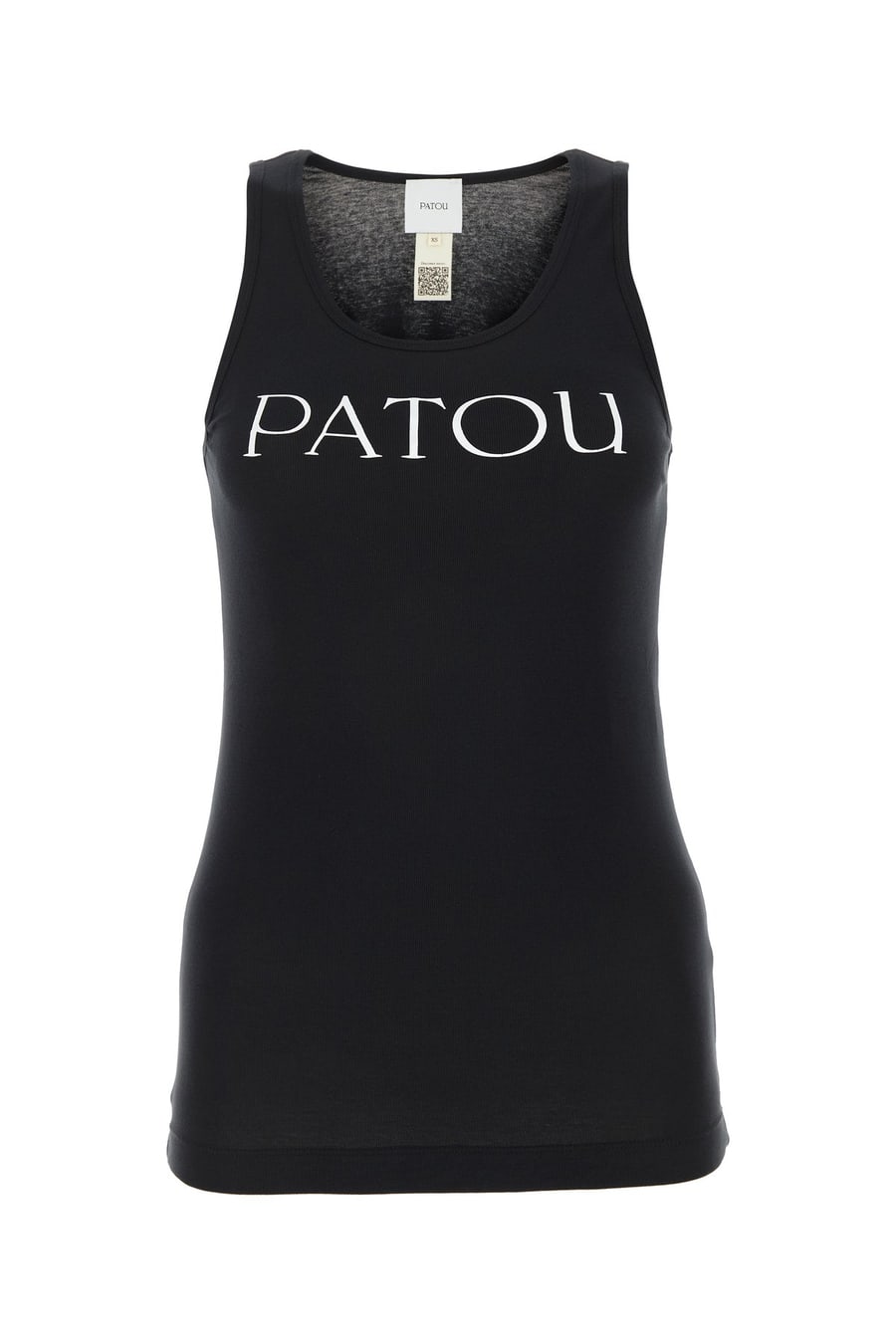 PATOU Canotta in cotone nero