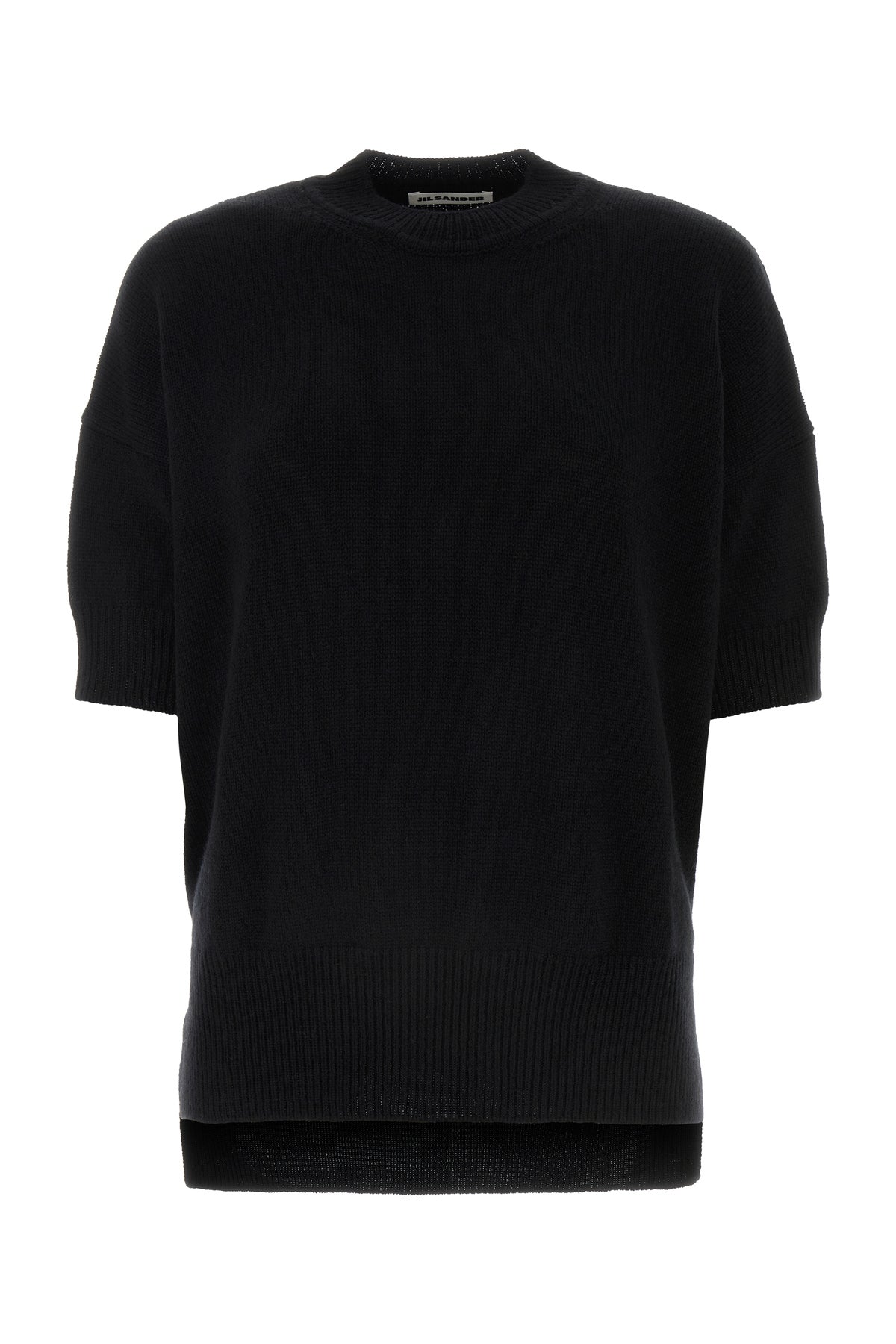 Jil Sander Maglione in cashmere nero
