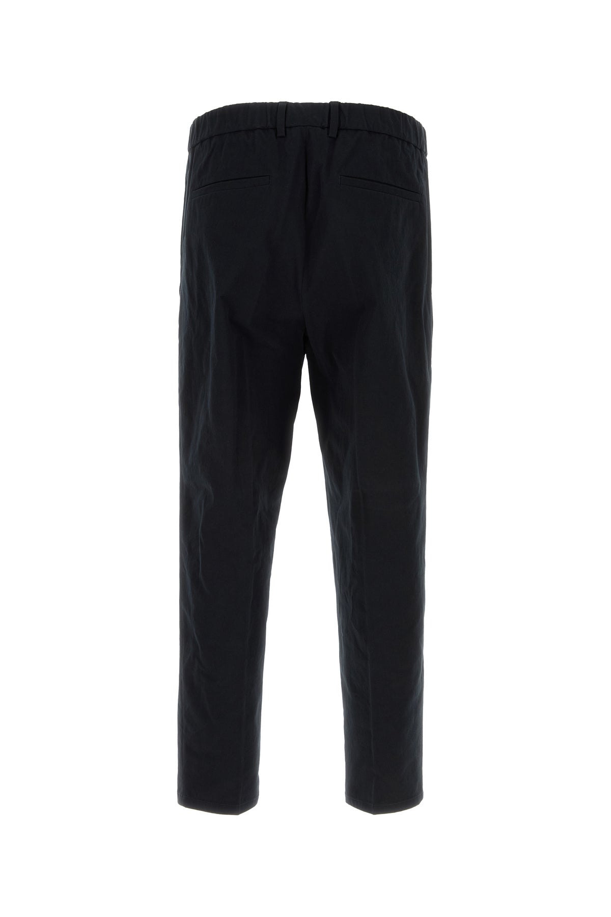 Jil Sander Pantalone in cotone blu notte, view 2