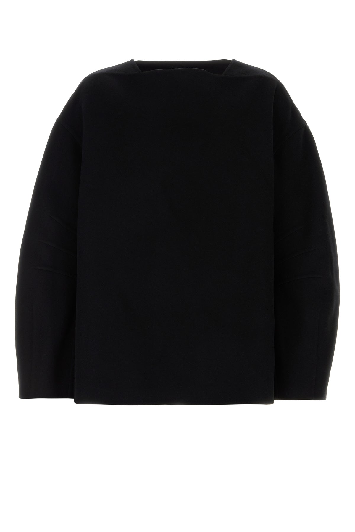 Jil Sander Maglione oversize in lana nera