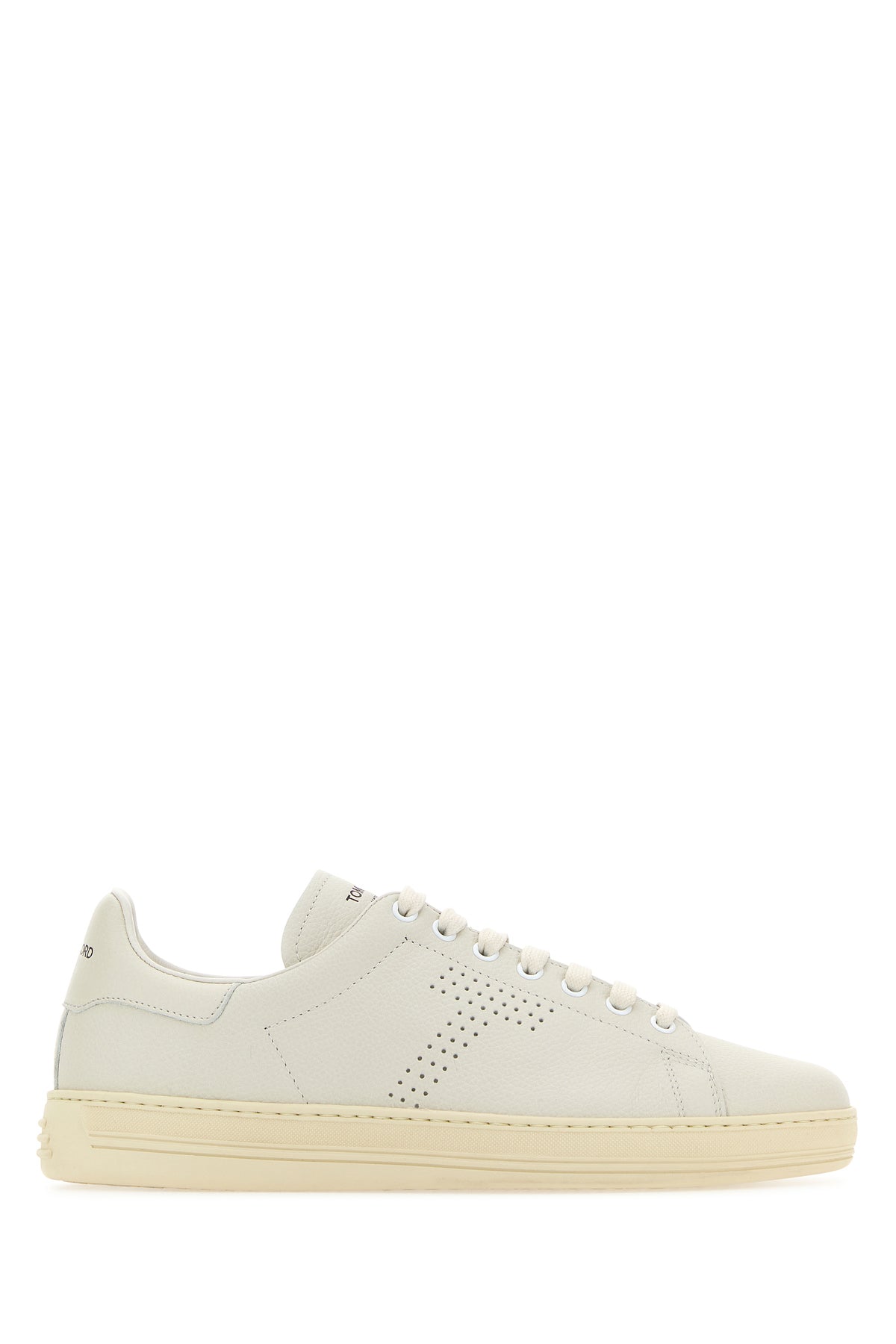 Tom Ford Sneakers Warwick in pelle bianca