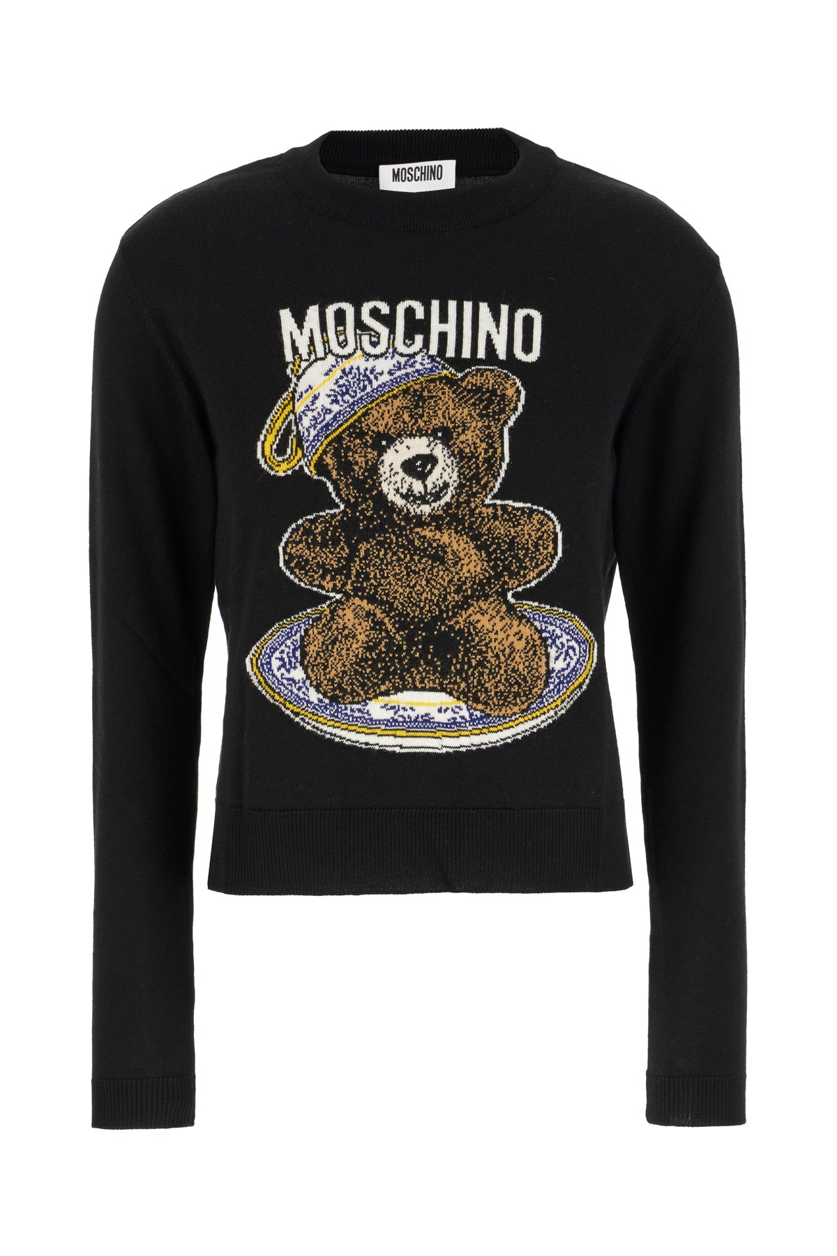 Moschino Maglione in lana nera