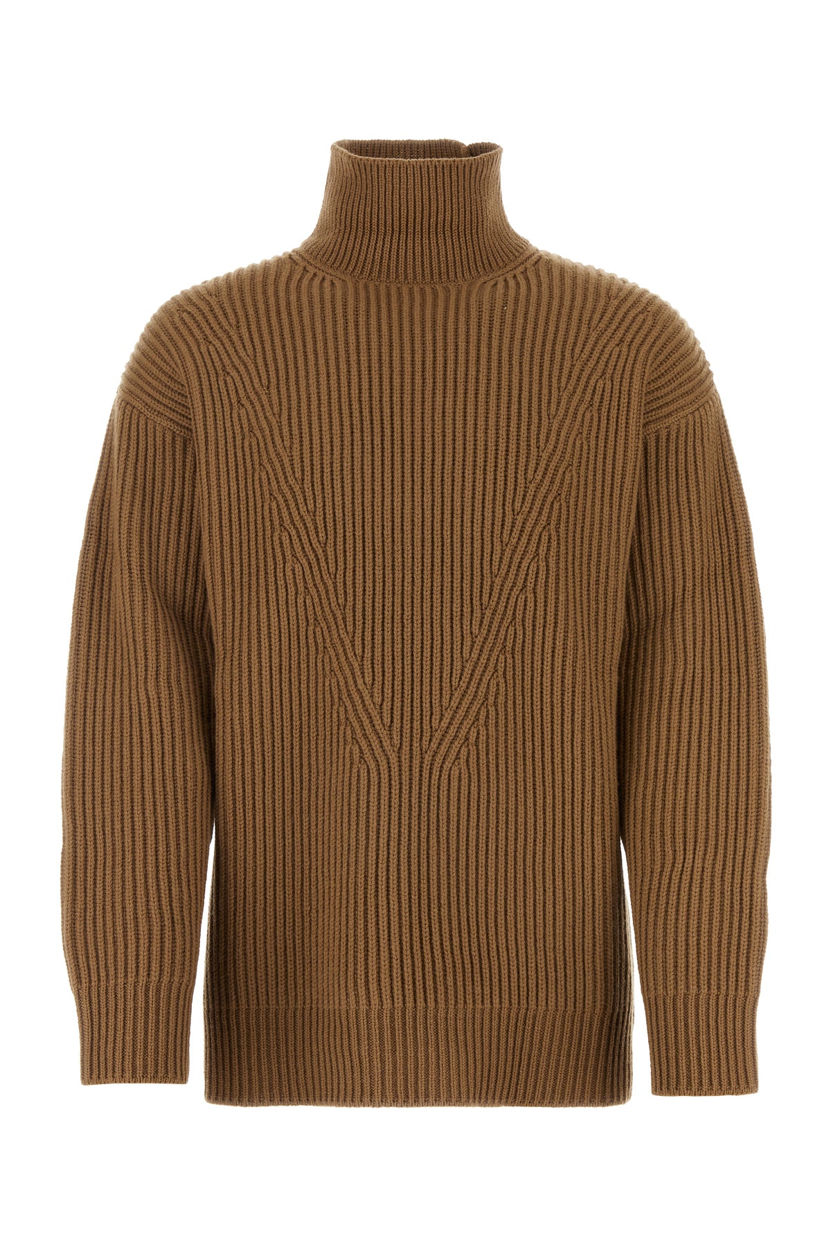 Jil Sander Maglione in lana biscotto