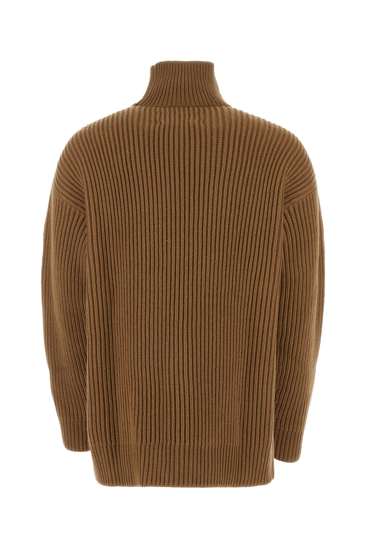Jil Sander Maglione in lana biscotto, view 2