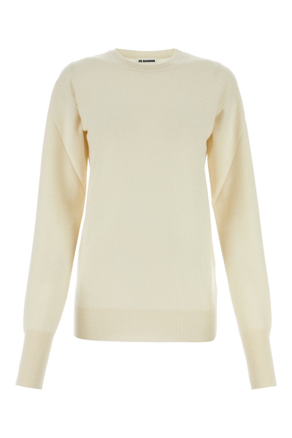 Jil Sander Maglione in cashmere avorio