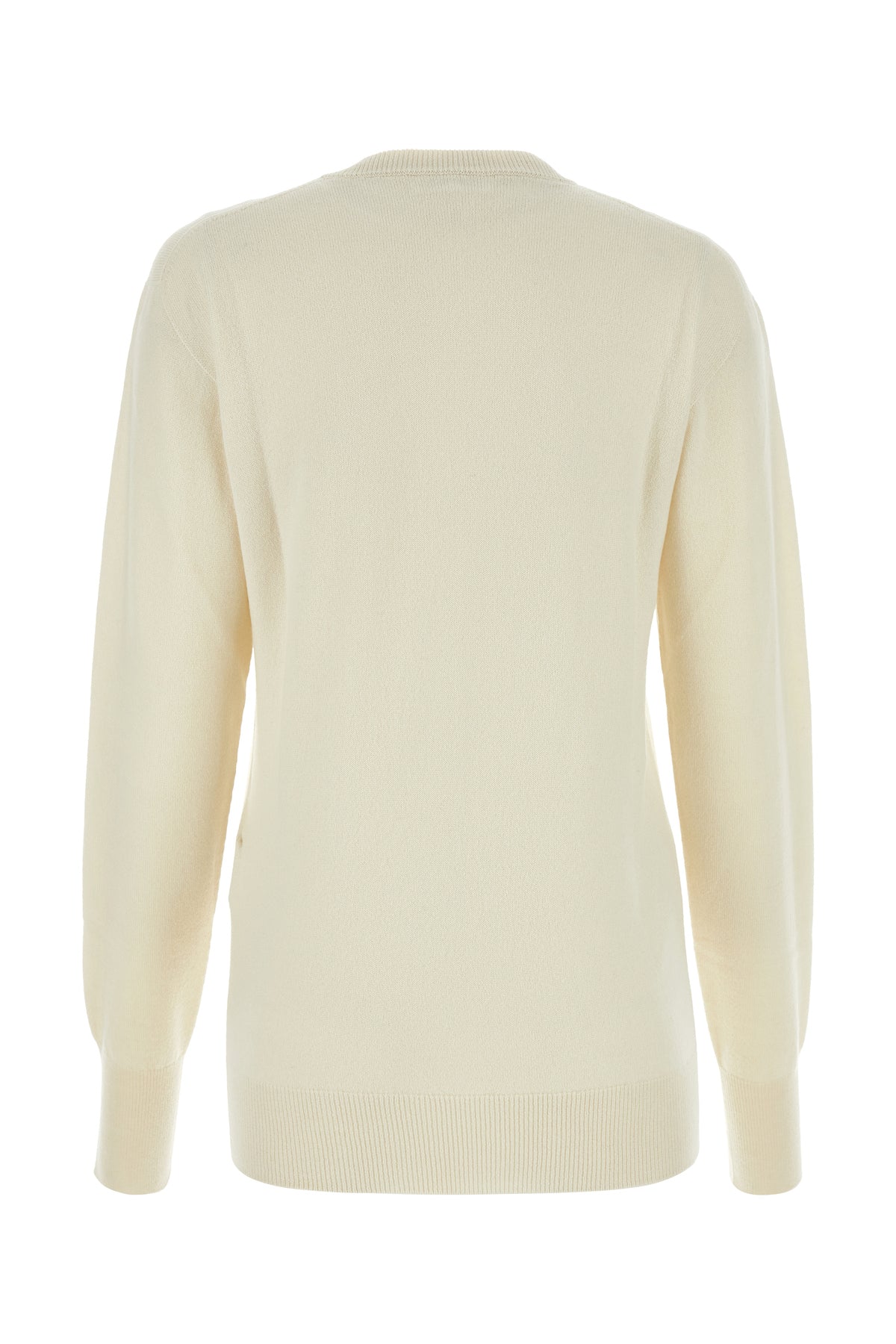 Jil Sander Maglione in cashmere avorio, view 2