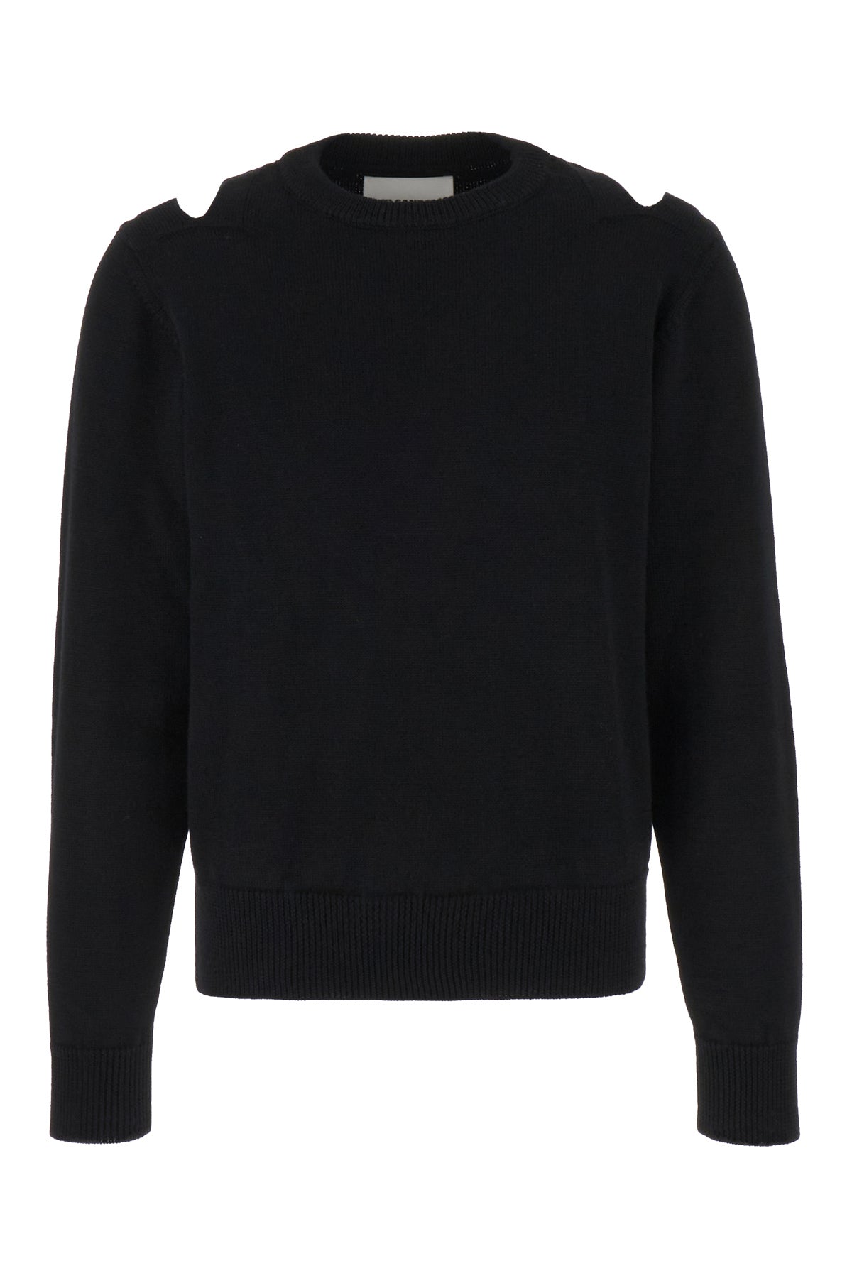 Jil Sander Maglione in lana nera