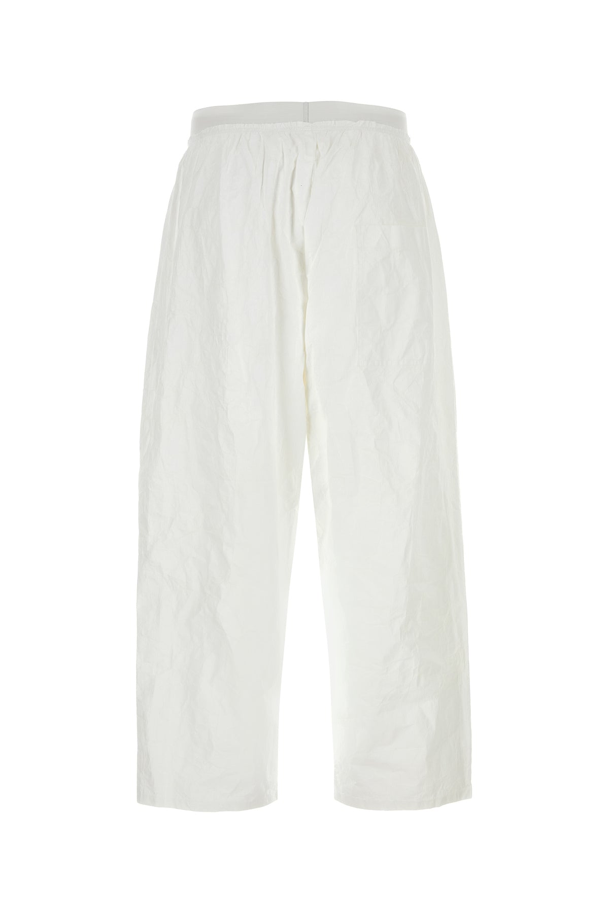 HED MAYNER Pantalone in poliestere bianco, view 2