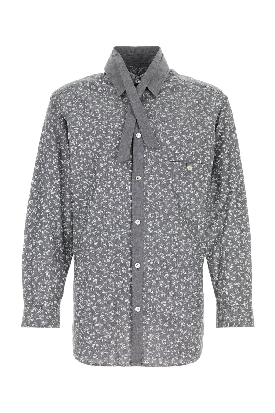 YOHJI YAMAMOTO Camicia in cotone stampato