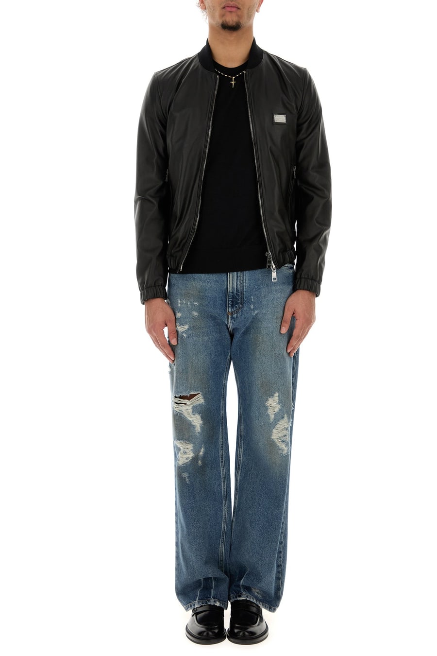Dolce & Gabbana Maglione in cashmere nero, view 6