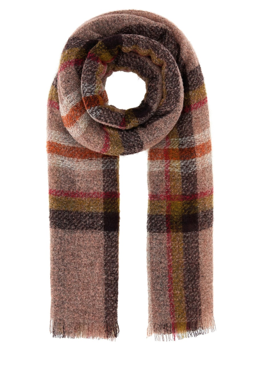 SEFR Sciarpa in misto alpaca ricamato