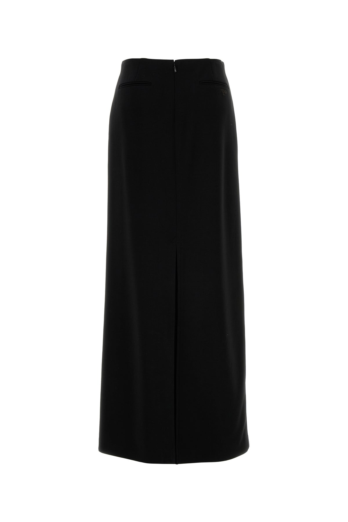 Fendi Gonna in cady stretch nero, view 2