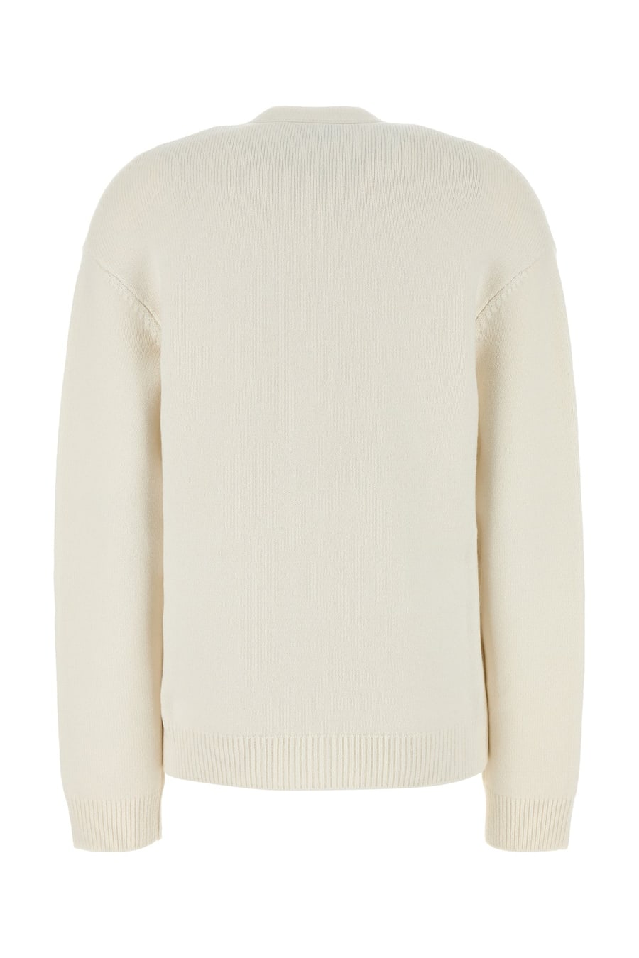 Fendi Cardigan in misto cashmere bianco, view 2