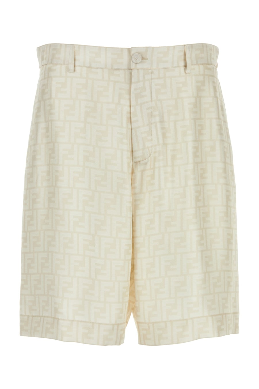 Fendi Bermuda in seta ricamata