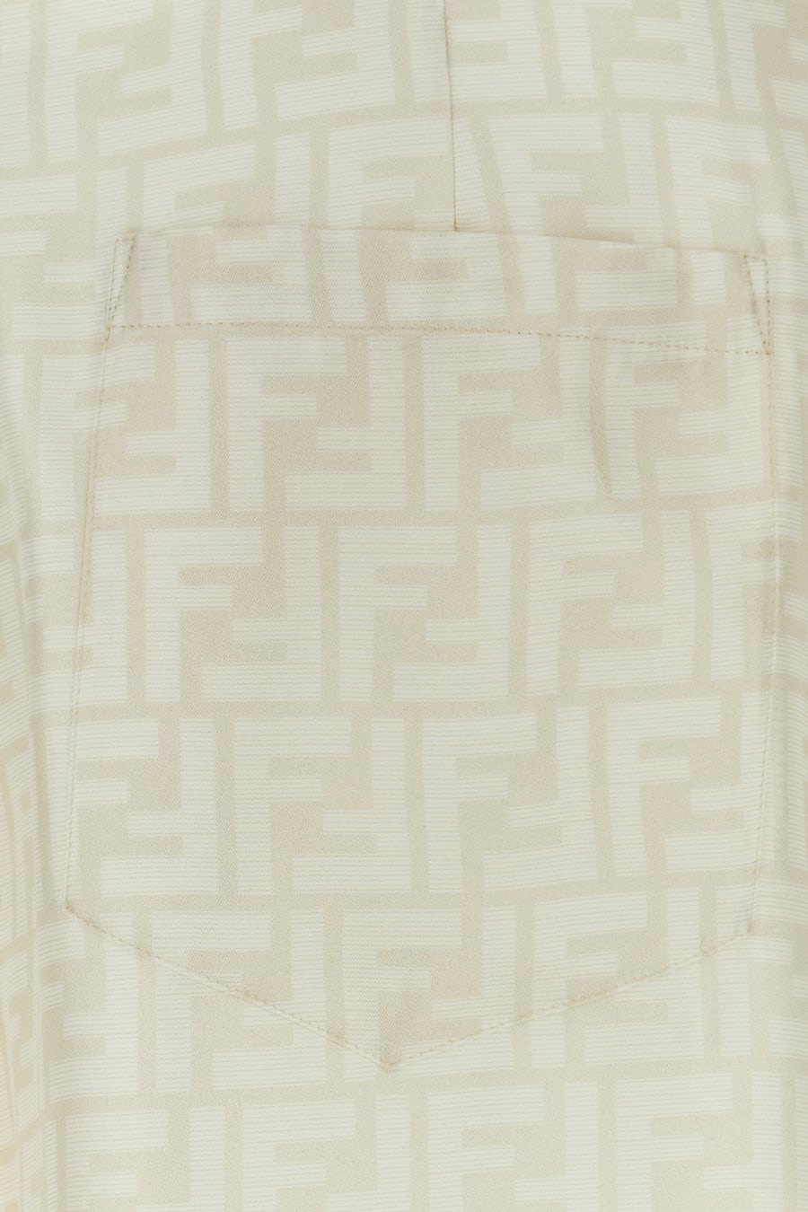 Fendi Bermuda in seta ricamata, view 3