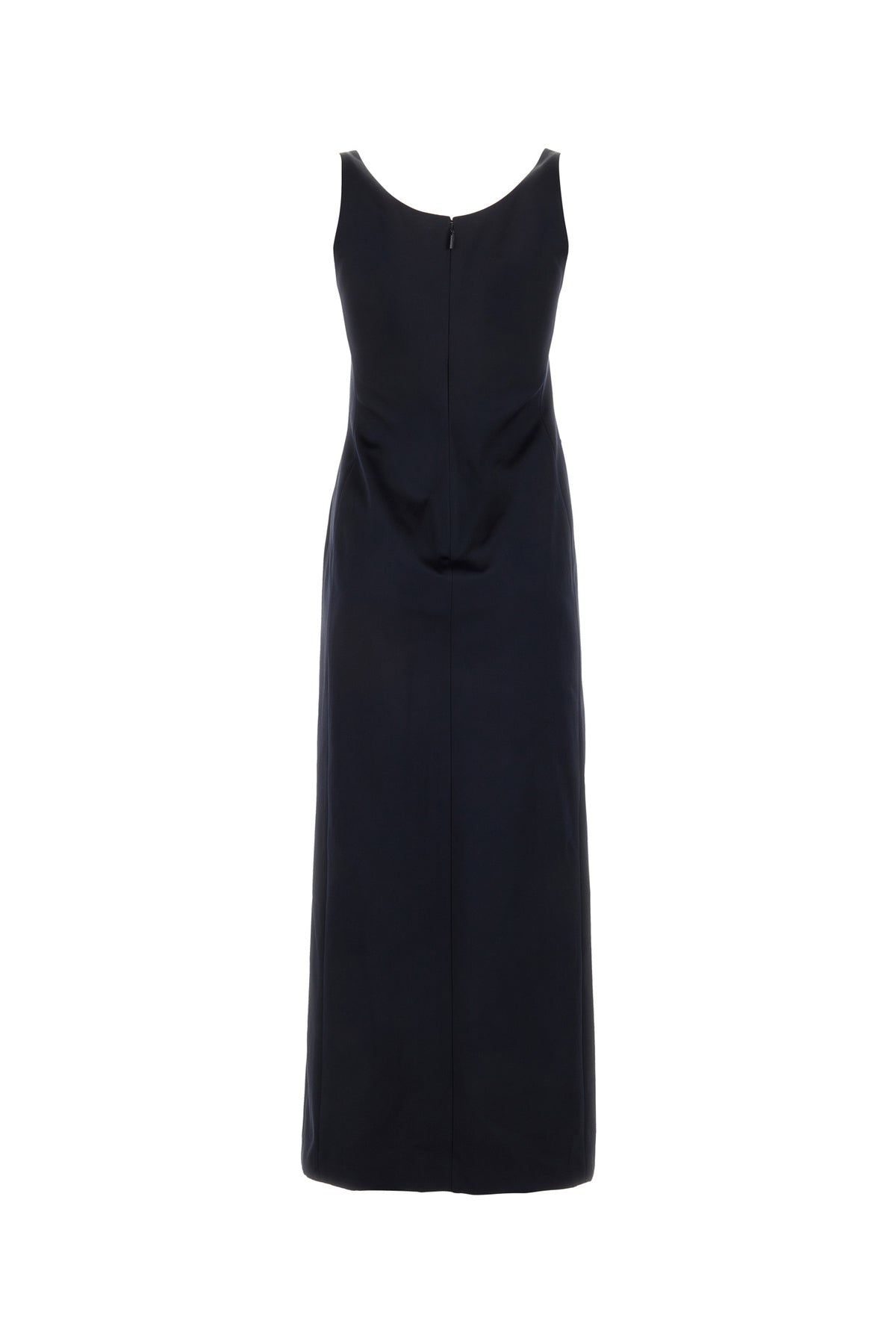 Fendi Abito in raso blu notte, view 2