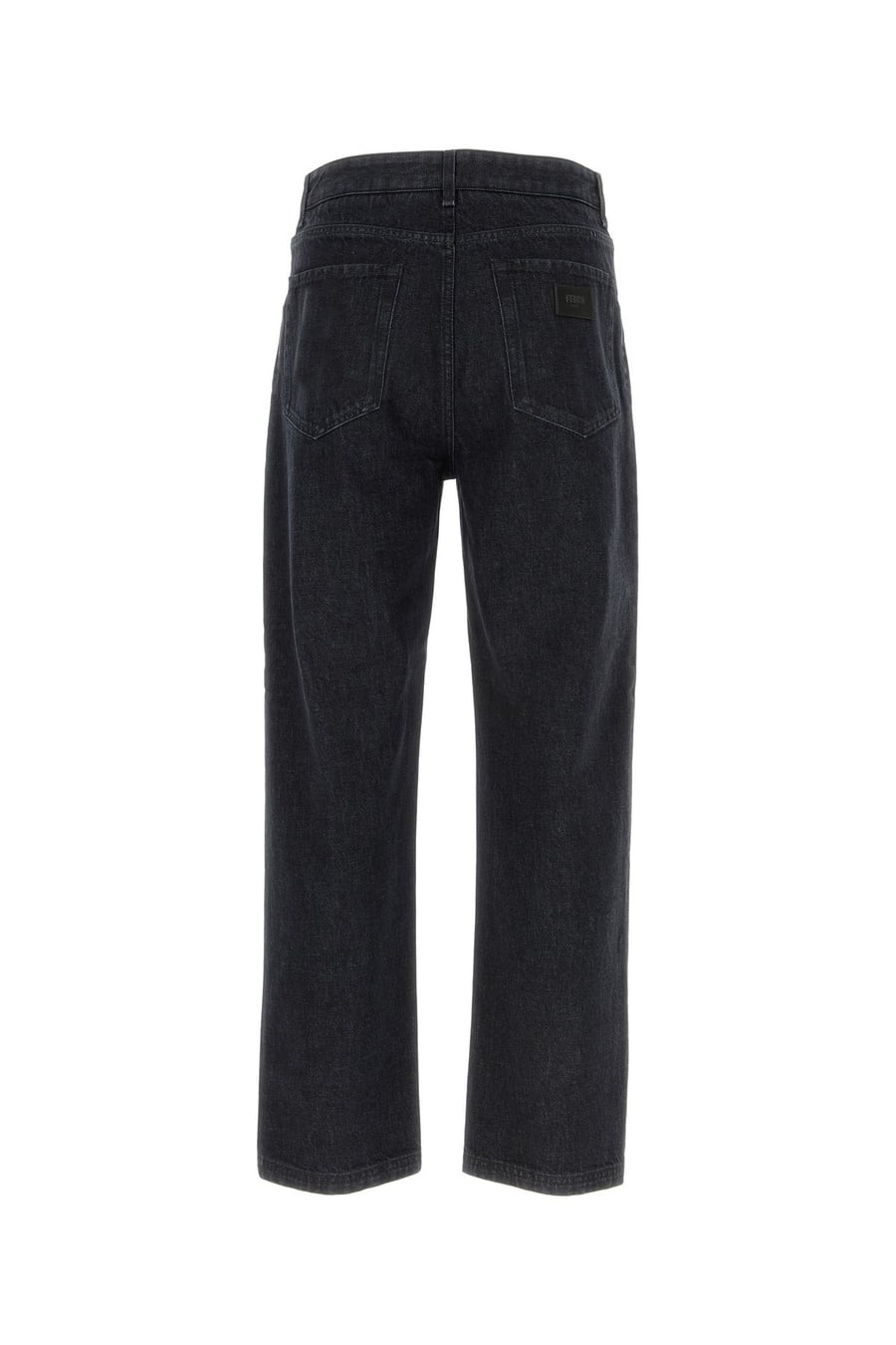 Fendi Jeans in denim nero, view 2