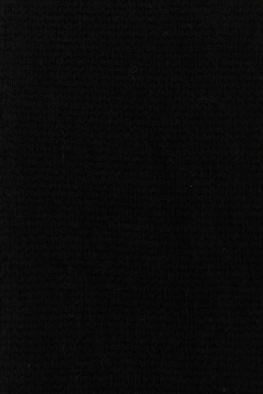 Loewe Sciarpa in misto alpaca nero, view 3