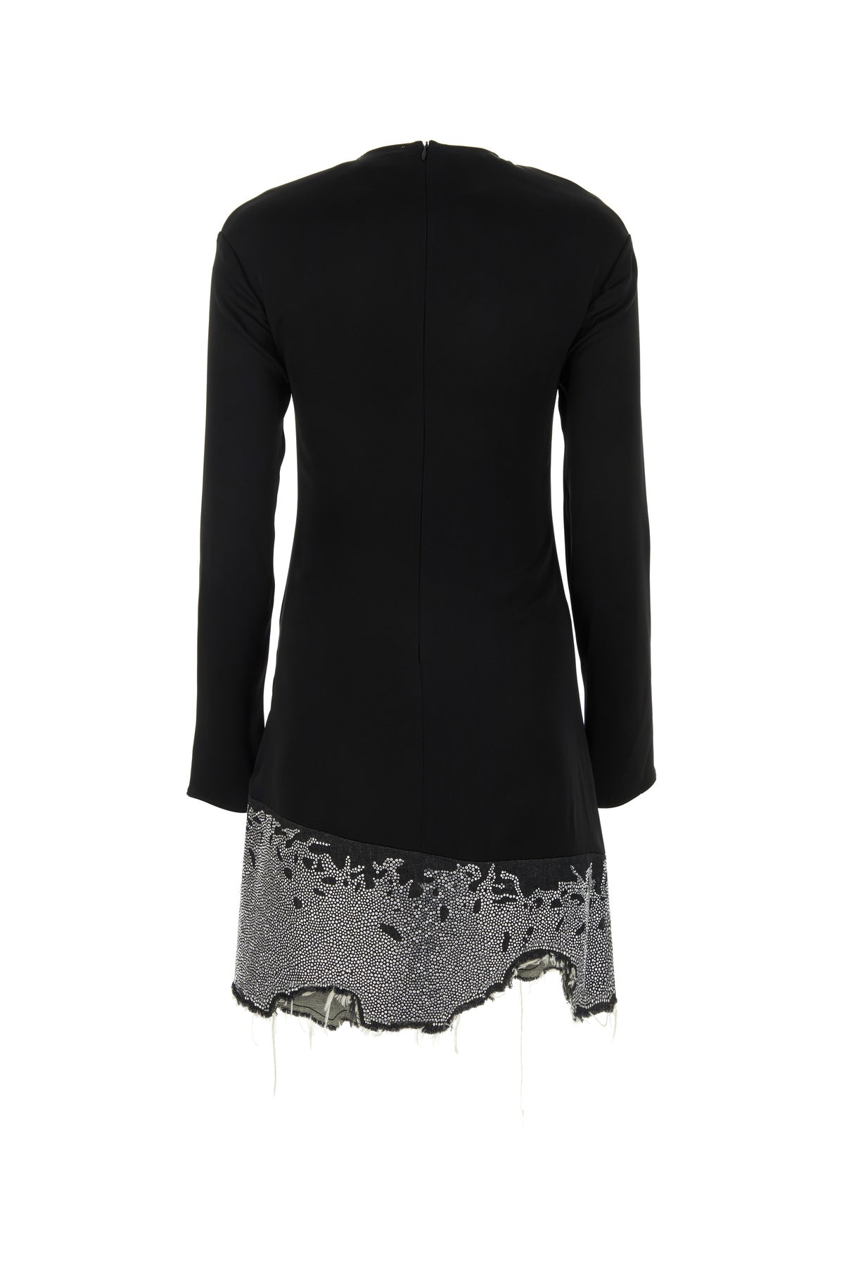 JW Anderson Abito in misto triacetato nero, view 2