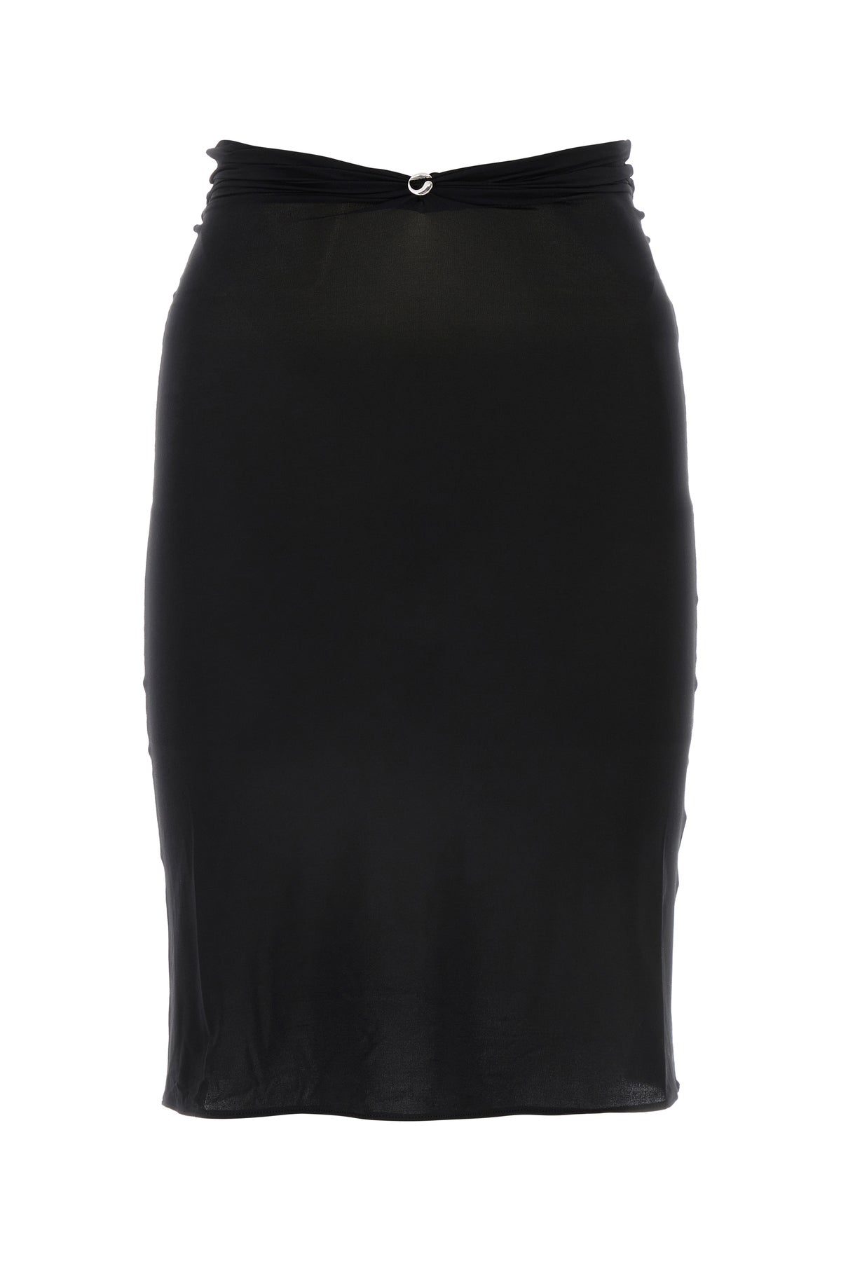 COPERNI Gonna Triangle in nylon stretch nero