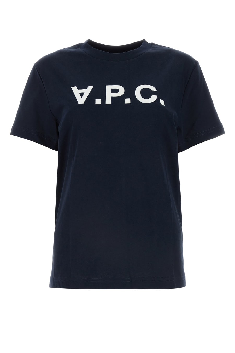 A.P.C. T-shirt in cotone blu notte