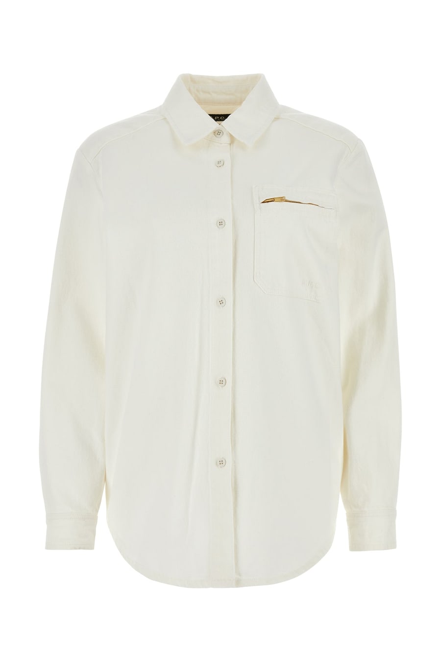 A.P.C. Camicia Tina in denim bianco