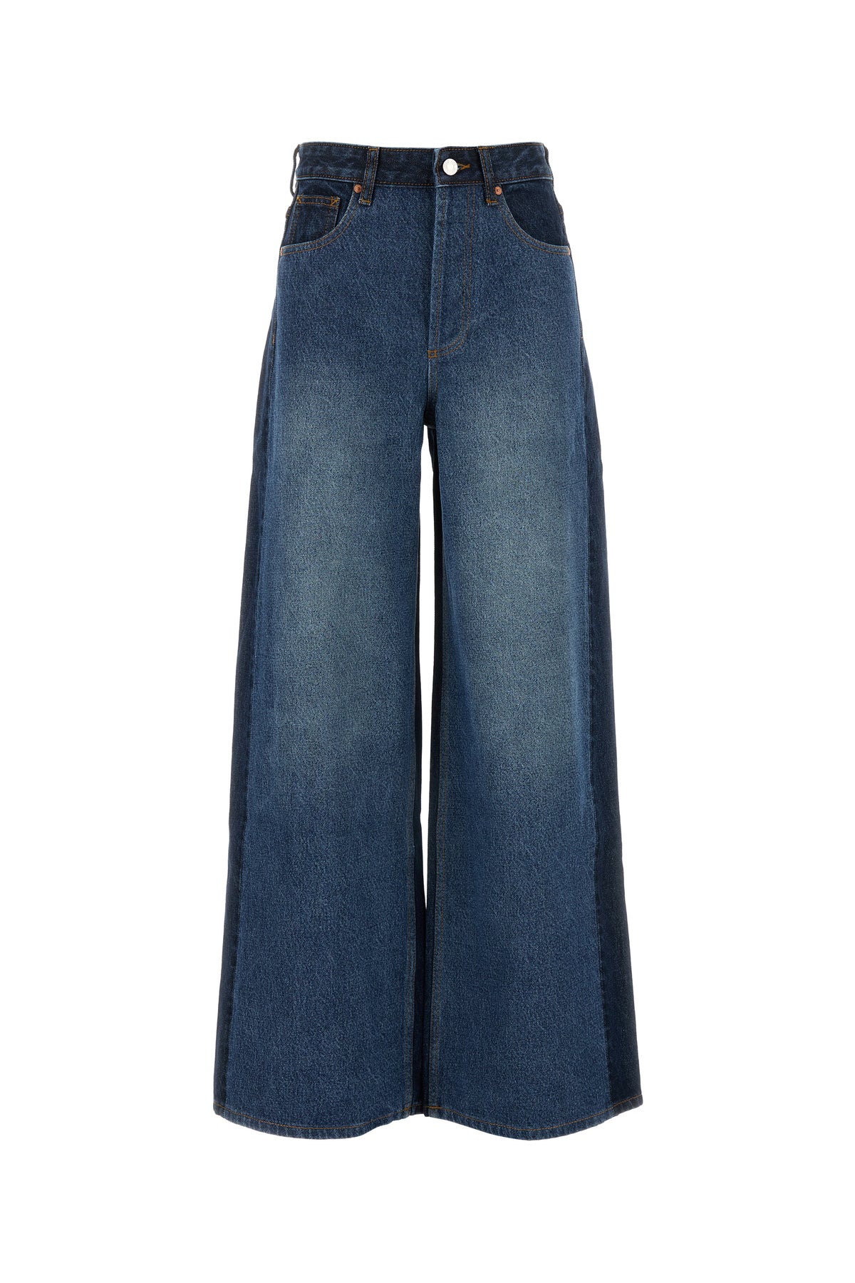CAMILLA AND MARC Jeans dalla gamba ampia Palma in denim bicolor