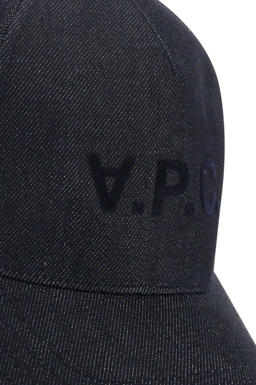 A.P.C. Cappello da baseball in denim, view 4