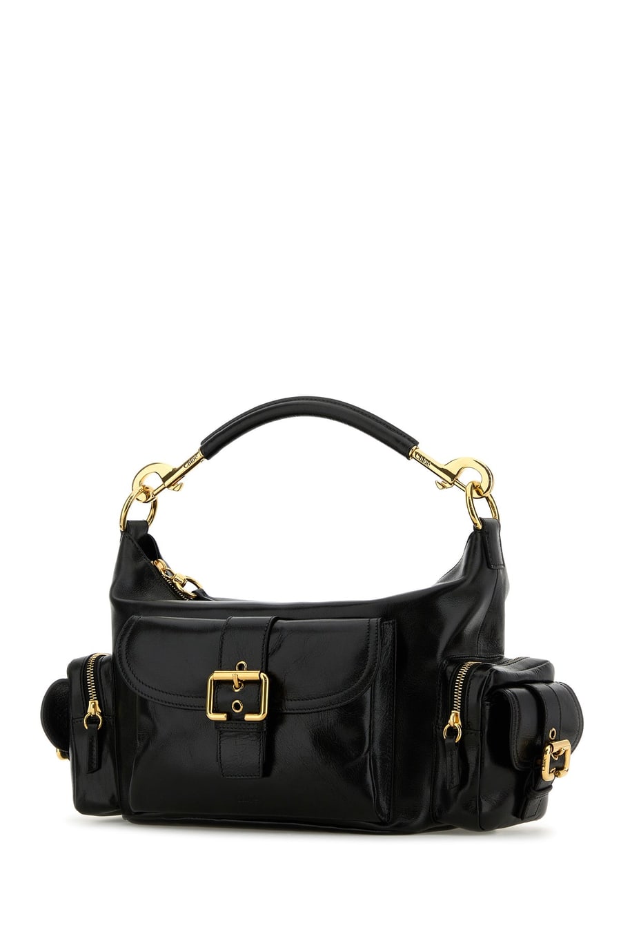 Chloé Borsa a mano Camera Bag in pelle nera, view 2